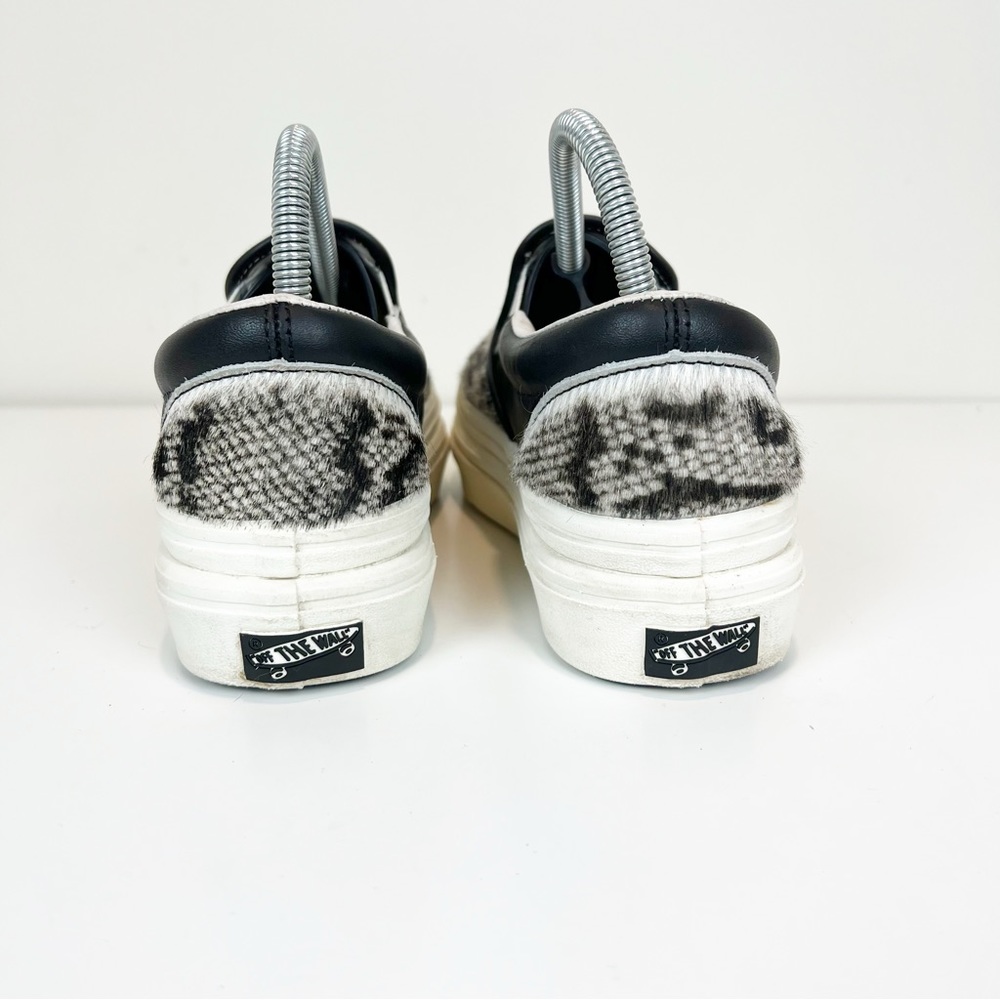 VANS Super COMFYCUSH Slip-on (Snake/Ponyhair/Marshmallow) Size 7.5 - Picture 4 of 9